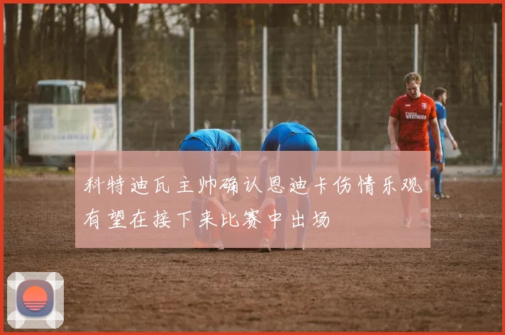 科特迪瓦主帅确认恩迪卡伤情乐观有望在接下来比赛中出场